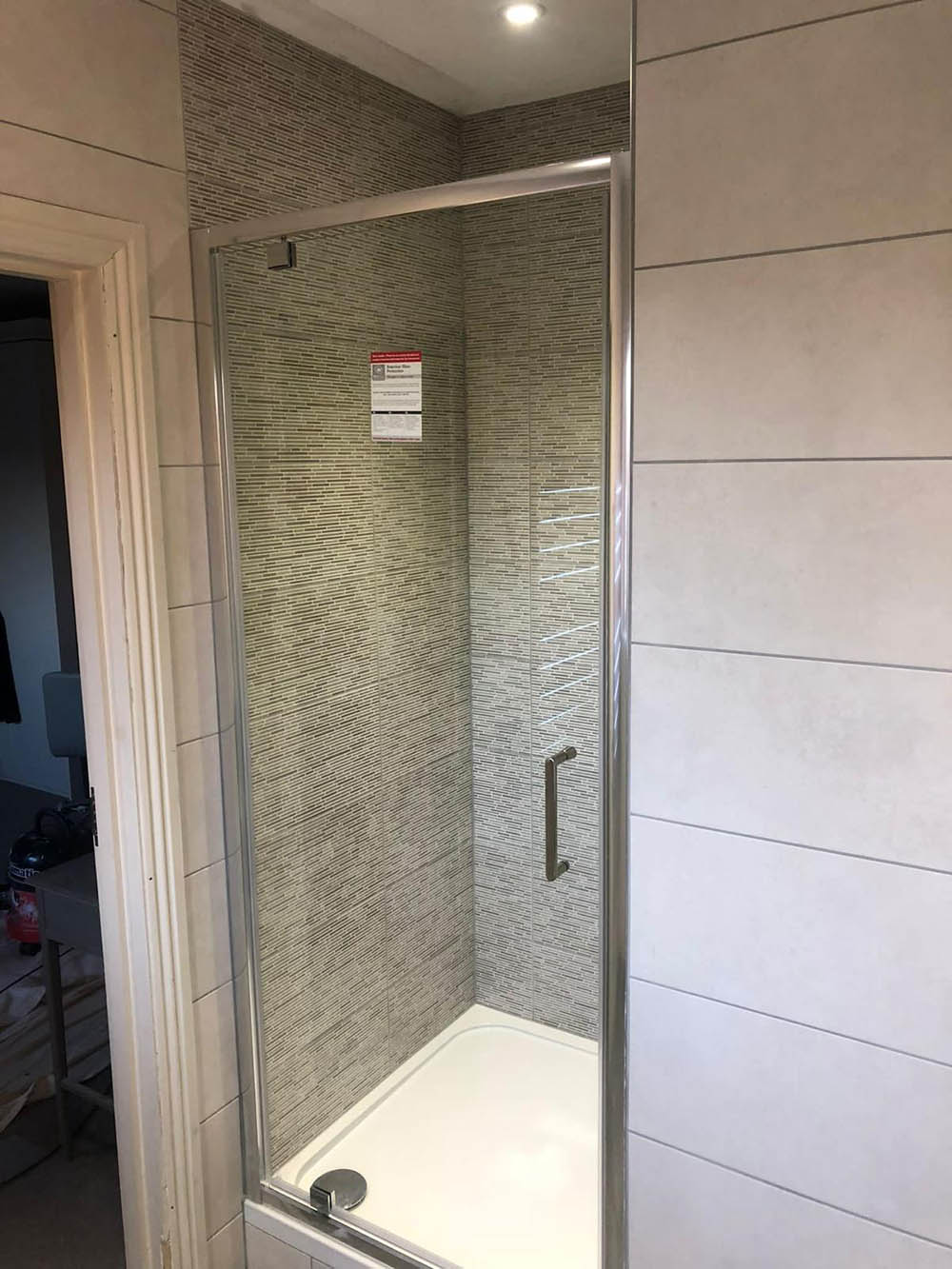 new shower door
